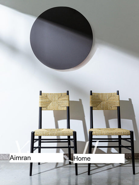GENJI Alaric Modern Simple Leisure Solid Wood Dining Chair from GENJI