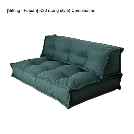 PULI Akihiro Premium Leather Cushioned Futon from PULI