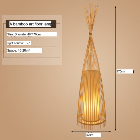 BOJI Takamatsu Timeless Elegance Antique Floor Lamp from BOJI