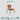 ABOUT WHITE Elowen Elegant Saddle Leather Dining Chair from ABOUT WHITE