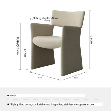 SOOGOOD Thibault Luxurious Cherry Velvet Dining Chair from SOOGOOD