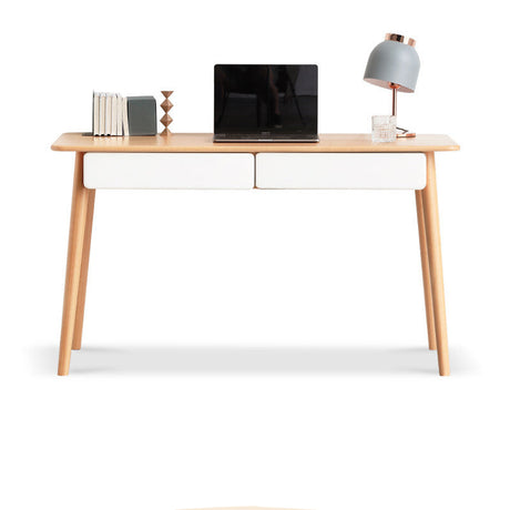 GENJI Akihiko Minimalist Solid Wood Writing Desk from GENJI