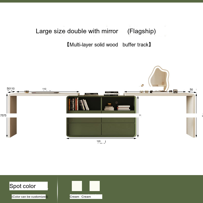 KOCU HOME Elowen Modern Retractable Corner Study Desk from KOCU HOME