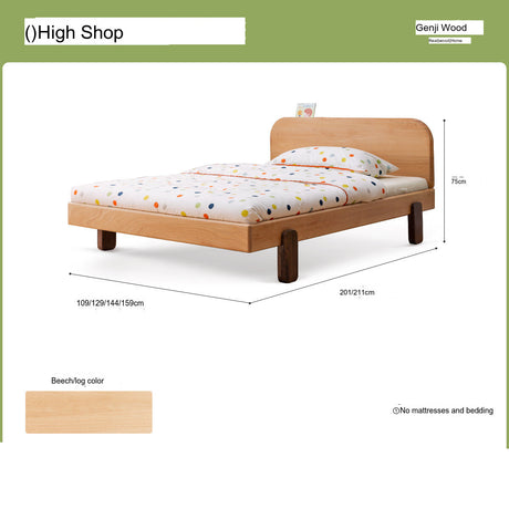 GENJI Akira Sleek Scandinavian Minimalist Crib from GENJI