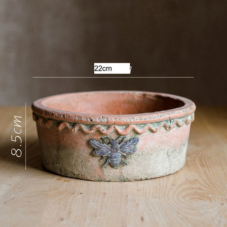 JUHAN Aisling Elegant Retro Ellipse Flowerpot from JUHAN