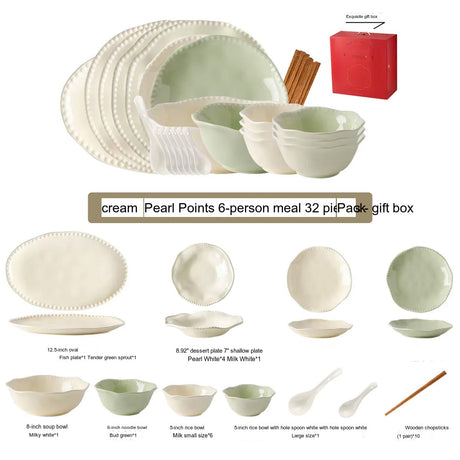 MOSE Creamproof Dish Set from MOSE