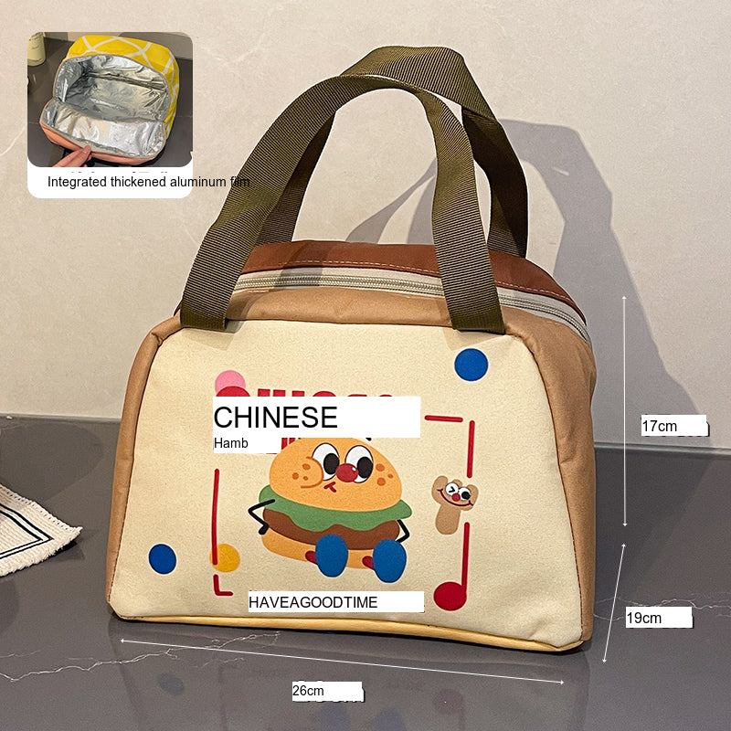 MI XIAOXIAO Aisling Insulated Waterproof Lunchbox Bag for Students from MI XIAOXIAO