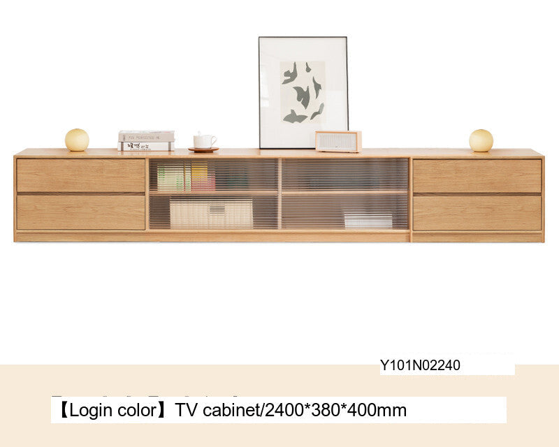 GENJI Santiago Elegant Solid Wood TV Cabinet Combo from GENJI