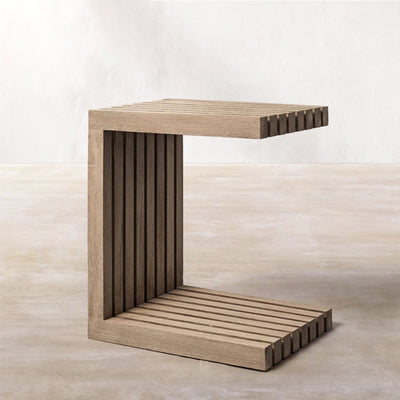 RATTAN SPACE Isadora Scandinavian Natural Wood Coffee Table from RATTAN SPACE