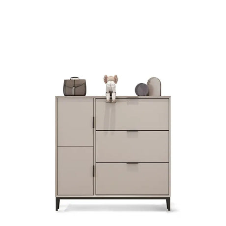 LINYUE Thea Light Luxury Ultra-Thin Shoe Cabinet from LINYUE