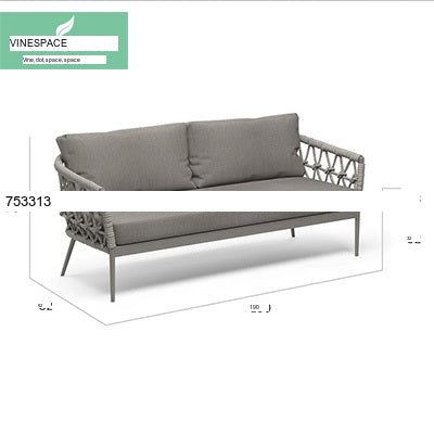 RATTAN SPACE Sapporo Luxe Waterproof Coffee Table from RATTAN SPACE