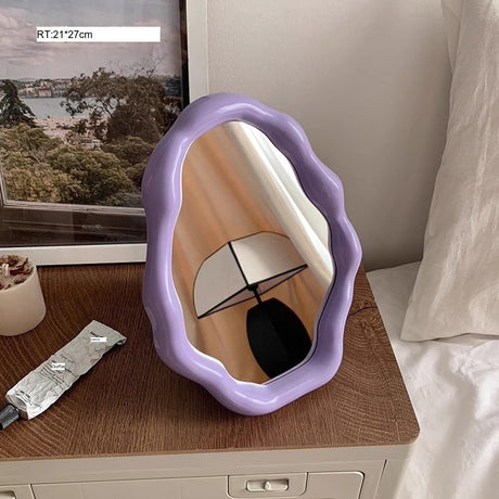 MI XIAOXIAO Amaya Elegant Compact Mirror - Standable Desktop Makeup Type from MI XIAOXIAO
