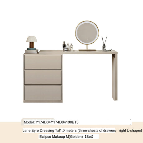 GENJI Akira Natural Wood Minimalist Dressing Table from GENJI