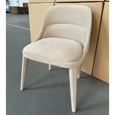 SOOGOOD Lirabia Sleek Italian Fabric Dining Chair from SOOGOOD