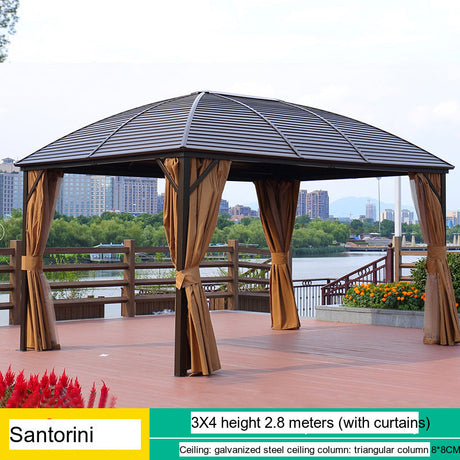 MOJIA Thalassa High-End Outdoor Pavilion for Luxurious Spaces from MOJIA