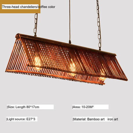 BOJI Melrose Vintage Elegant Rectangular Ceiling Lamp from BOJI
