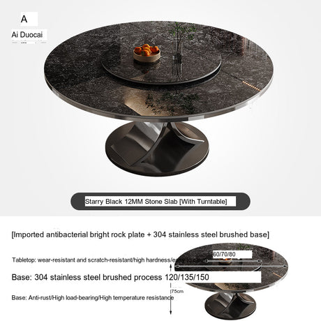 Seaton Lazy Susan Dining Table from MODENG