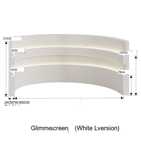 SHIBA Takashiro Illuminated Mobile Partition Screen from SHIBA