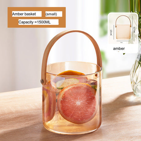 SUCO Islington Elegant Transparent Glass Basket Set from SUCO