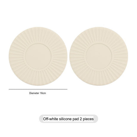 SUCO Isadora Elegant Round Silicone Gel Dinner Plate Table Mat Antiscald from SUCO