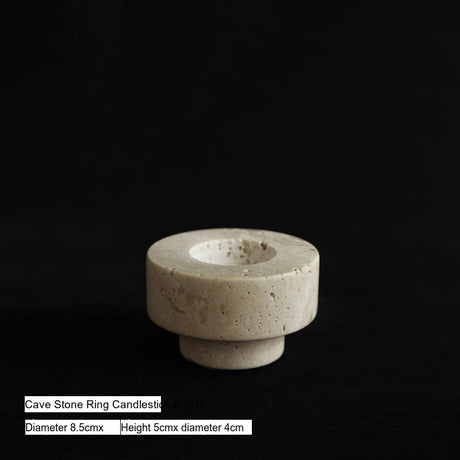 VAVINCI Arishia Luxury Natural Marble Candlestick Ornaments from VAVINCI