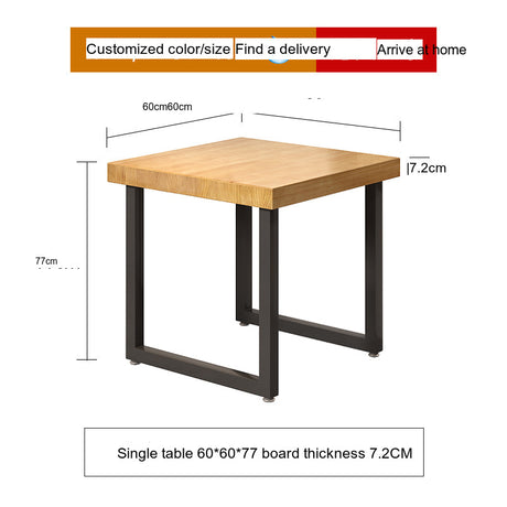 WEIMEI Morgantown Elegant Solid Wood Dining Table Set from WEIMEI