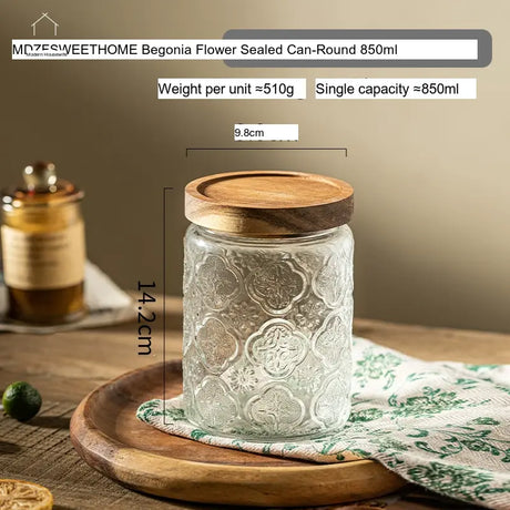 MH Zephyra Elegant Airtight Storage Jar from MH