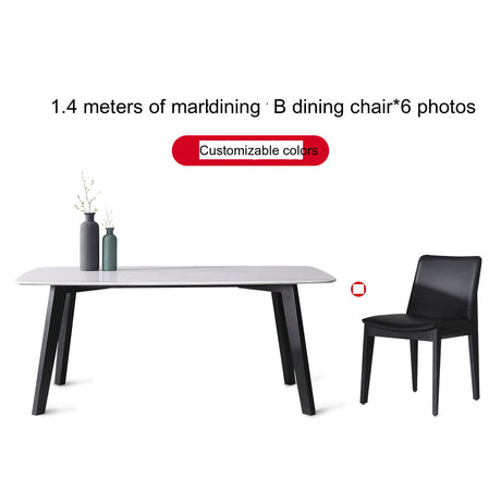 OROMA Tangerine Eco-Friendly Modern Rectangular High Chair from OROMA