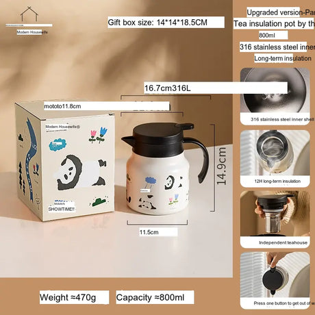 MH Kaori Stylish Large-Capacity Heating Water Pot from MH