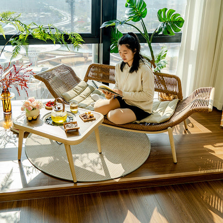 ZIYE Isadora Elegant Rattan Lounge Chair from ZIYE