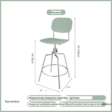 NIYE Isolde Modern Ergonomic Barstool Creative Highchair from NIYE