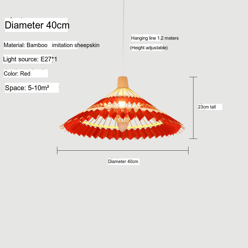 BOJI Yuzuki Elegant Woven Ceiling Lamp - Chinese Style Living Room Light. from BOJI