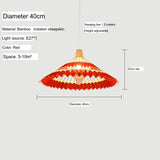 BOJI Yuzuki Elegant Woven Ceiling Lamp - Chinese Style Living Room Light. from BOJI