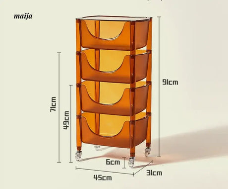 LAZYSPACE Ivy Acrylic Storage System from LAZYSPACE