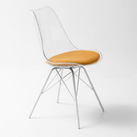 A&D Lysander Stylish Acrylic High Chair from A&D