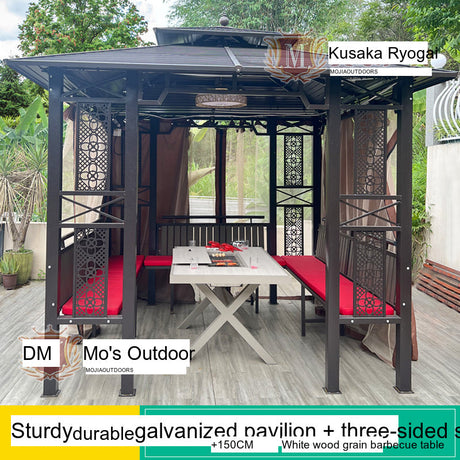 MOJIA Callista Aluminum Outdoor Lounge Chair for Modern Villas from MOJIA