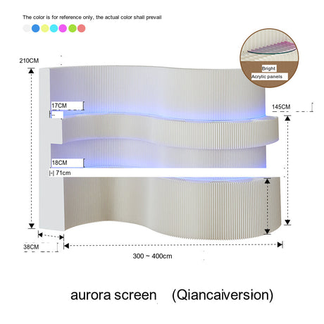 SHIBA Hikaru Versatile Folding Partition Baffle from SHIBA