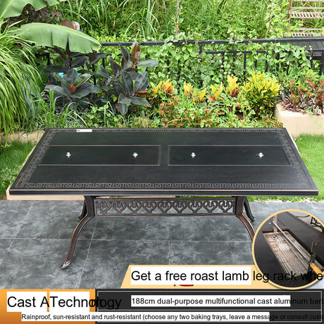 MOJIA Vesper Family-Size Electric BBQ & Hot Pot Table for Shared Dining from MOJIA