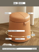 MOXER Lucinda Elegant Light Luxury Makeup Stool from MOXER