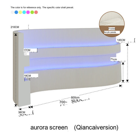 SHIBA Hikaru Versatile Folding Partition Baffle from SHIBA