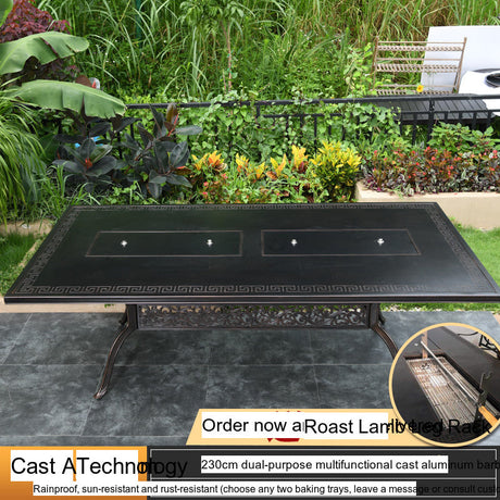 MOJIA Vesper Family-Size Electric BBQ & Hot Pot Table for Shared Dining from MOJIA