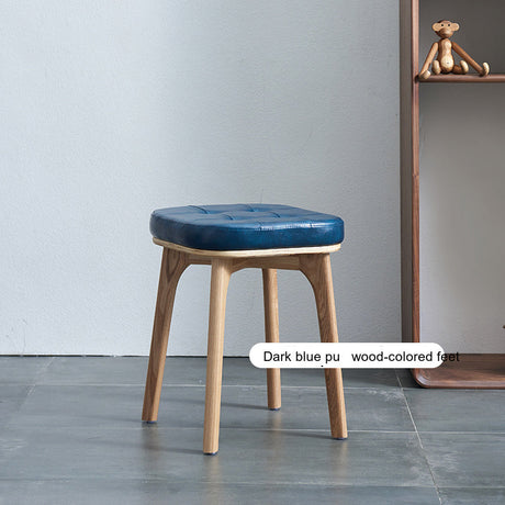 NIYE Amadora Chic Solid Wood Dwarf Stool from NIYE