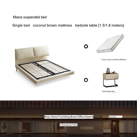 MOYU Santiago Elegant Modern Suspension Bed from MOYU