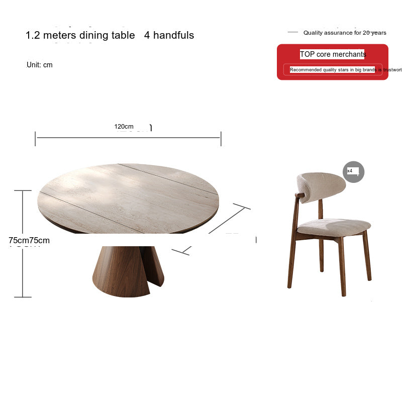 QUANMU Isolde Transformable Elegant Dining Table from QUANMU