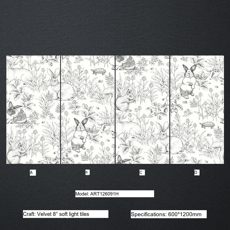 LOFTWELL Santiago Elegant Ceramic Shower Tile from LOFTWELL