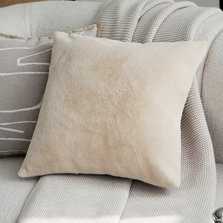 YOULI Beatrice Creamy Soft Beige Sofa Pillow from YOULI