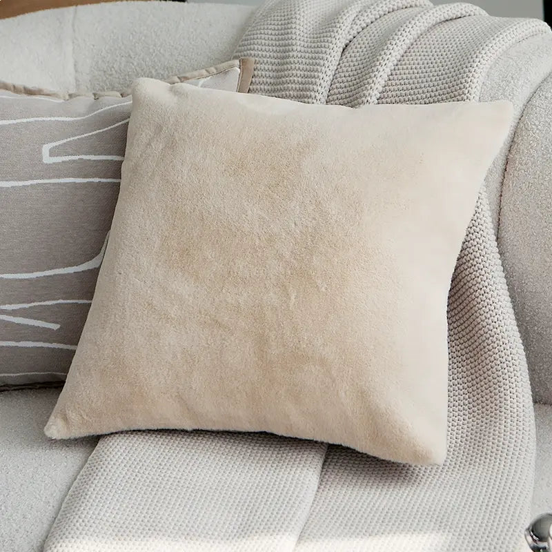 YOULI Beatrice Creamy Soft Beige Sofa Pillow from YOULI