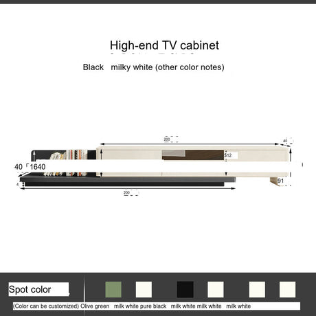KOCU HOME Alaric Sleek Solid Wood TV Cabinet Set from KOCU HOME