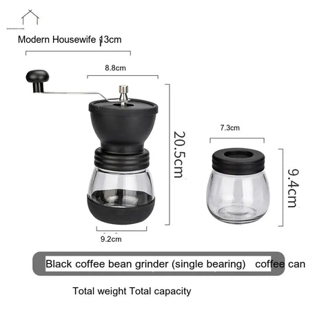 MH Elanora Compact Manual Coffee Grinder Machine from MH