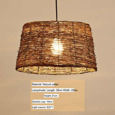 BOJI Haruki Modern Minimalist Woven Ceiling Lamp from BOJI